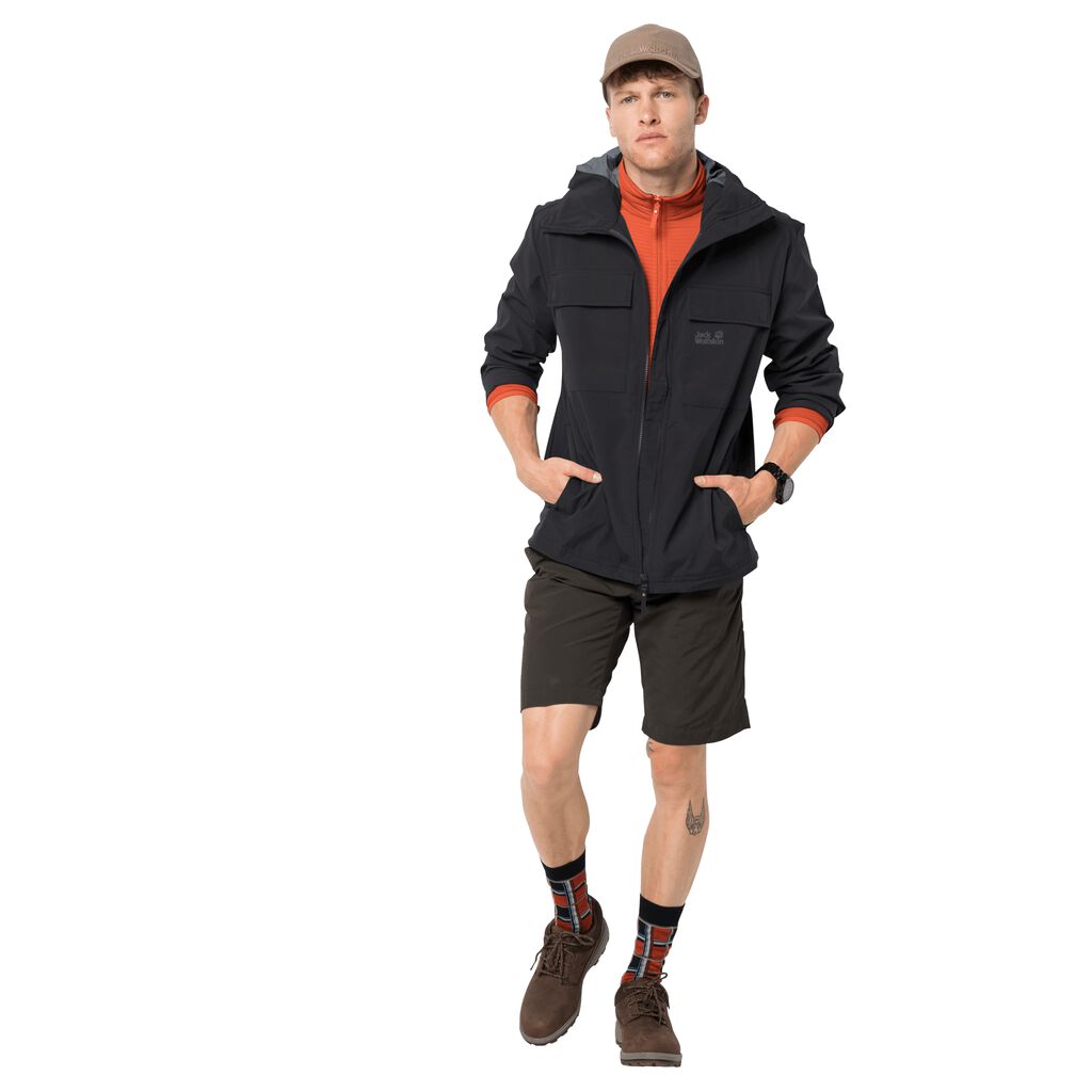 Jack Wolfskin SUMMER STORM Vestes Homme Noir - ANVJRBU-64